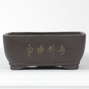 Vaso Cermica Bonsai - Rectangular - 34 x 26 x A14